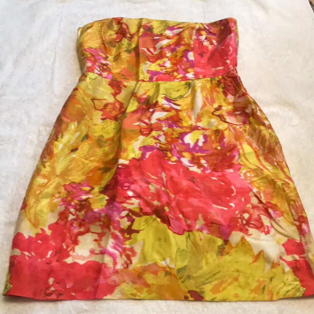 J crew floral dress